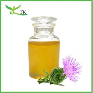 China Natural Cold Pressed Silybum Marianum Seed Oil For Liver Protection Milk Thistle Seed Oil on sale