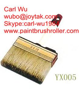 Natural pure bristle Chinese bristle synthetic mix shed fence wall paint brush