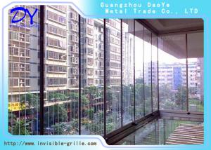 Wholesale Modern Invisible Balcony Grill Anti Theft Net Grey Black White Color from china suppliers