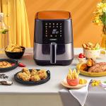 BPA Free Silicone Kitchen Tool Easy Clean Silicone Air Fryer Accessories