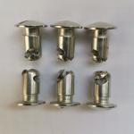 Universal Silver/Black Quarter Turn Dzus Undercut Stud Fastener for Sprint Car 3
