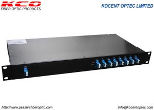 Wholesale 8CH CWDM 1U 19'' Rack Mountable Patch Panel LC UPC 3G 4G 5G Telecom Tower from china suppliers