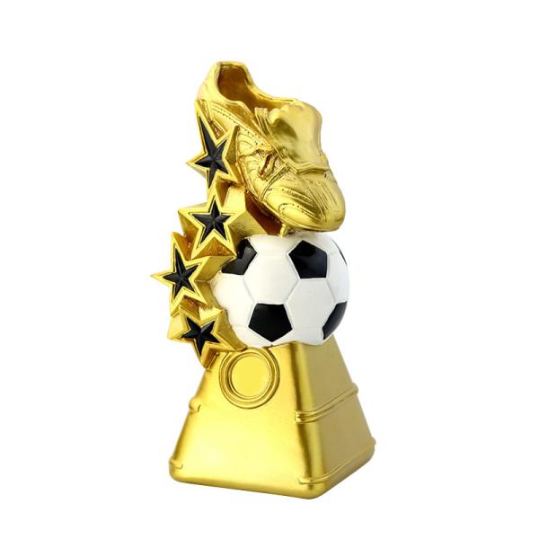 Zinc Alloy Paint Custom Logo Soccer Award Medal Sport Turbo 5K Resin Event