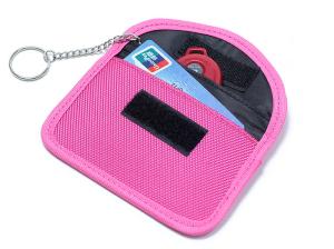 Wholesale Horizontal Car Mobile Phone Fabric Rfid Blocking Key Pouch from china suppliers