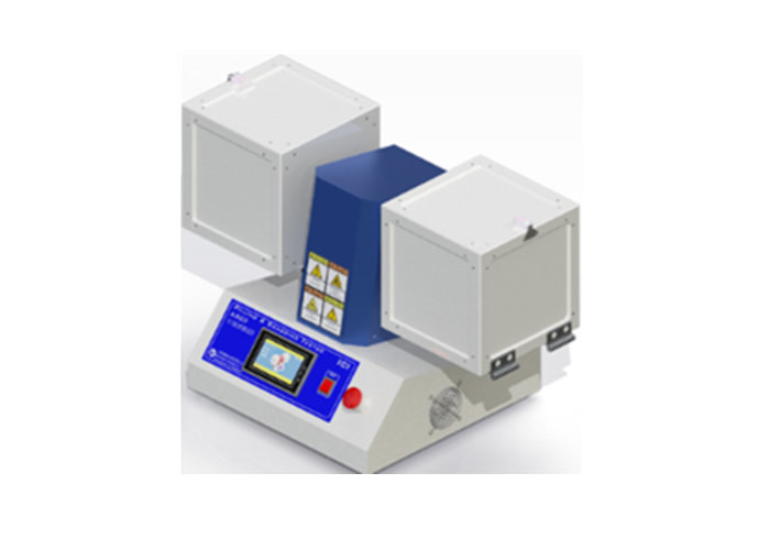 PLC Touch Screen Control Textile Testing Equipment With 2 / 4 Heads Pilling Drum