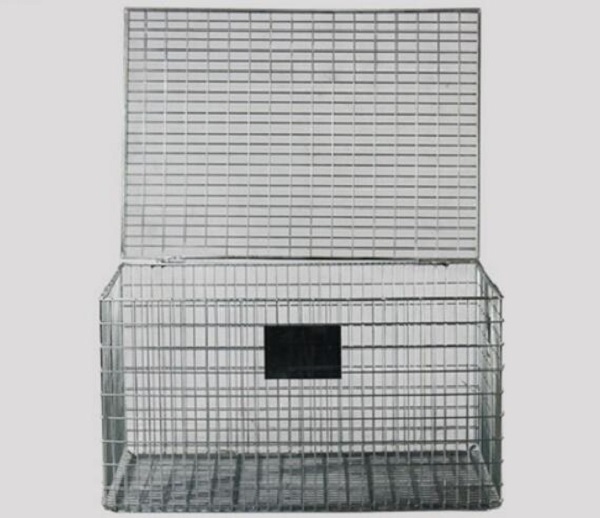 Customized Durable Finish Industrial Wire Containers Capable Stacking 5-7 High