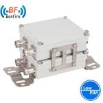Dual Combiner 698-960/1920-2170 MHz N-Female 4.3-10 Female Diplexer Combiner Red
