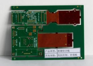 Wholesale Green Circuit Board FR4 0.8mm 2oz Copper PCB Rigid Flex from china suppliers