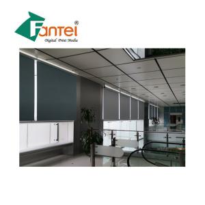 Wholesale Two Sides 540GSM Blackout Blinds Fabric Material Matte PVC Laminated from china suppliers