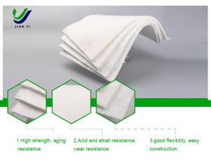 Wholesale High Strength Long Fiber Geotextile 100-800g/M2 With Corrosion Resistance from china suppliers