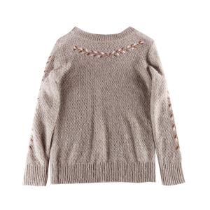 Wholesale Stockpapa Ladies Loose Knitted Sweater Pullover Long Women Sweater from china suppliers