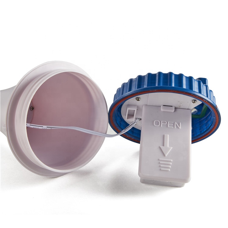 Portable Solar Pool Thermometer With Data Logger Outdoor Temperature Range -40 To 60 °C