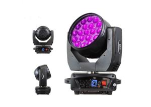 Wholesale LED 19*15W RGBW Zoom Moving Head Par Can 4in1 Led Stage Light LED Wash 19*15W Stage Light DJ Professional Event Light from china suppliers