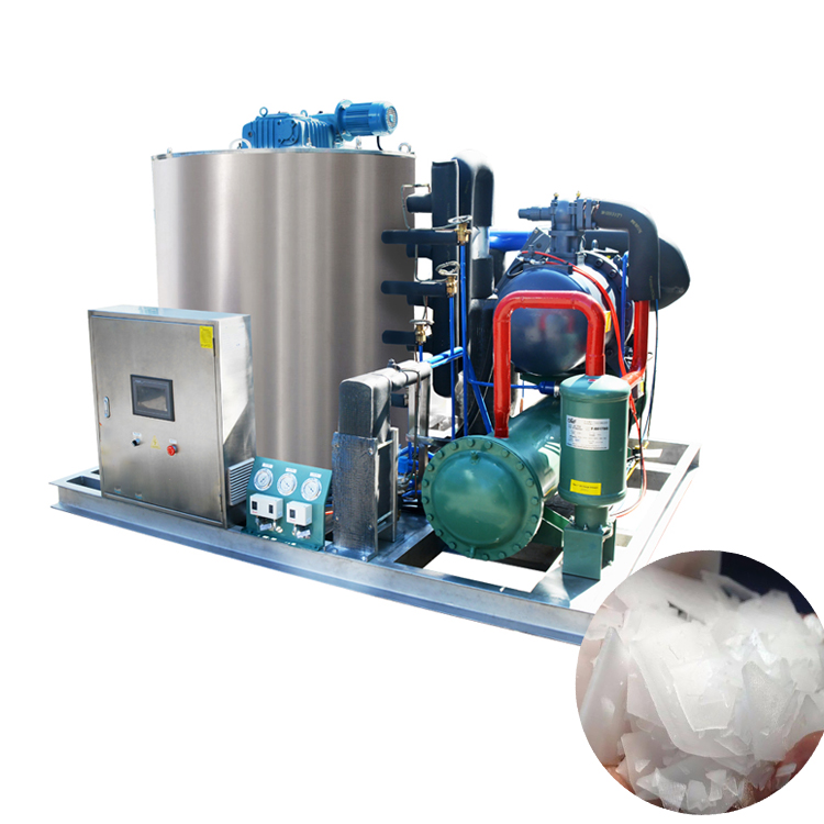8300kg 111.4kw Tube Ice Machine Large Capacity 380V/3P/50Hz