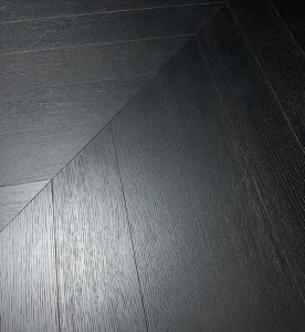 Wholesale Cool Black Oak Chevron Parquet Engineered Wood Flooring from china suppliers