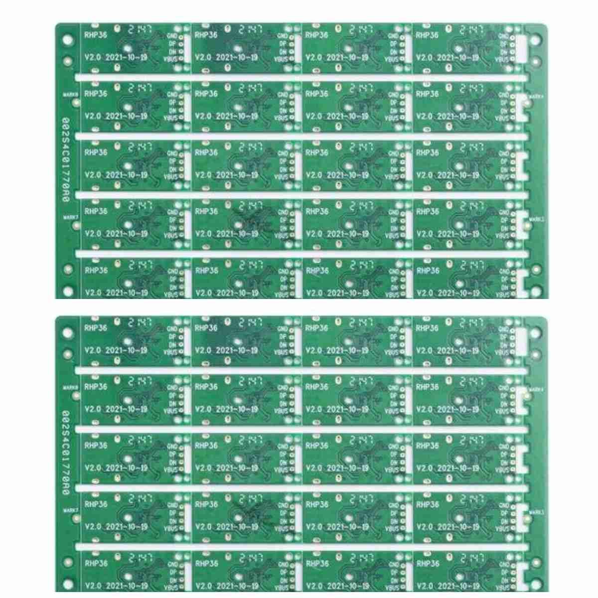 Pressfit Hole Multilayer Printed Circuit Board LF HASL Impedance Controrl
