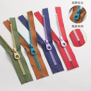 Wholesale Eeth Run Smoothly Jeans Clashing Resin Zipper Fashionable Slider from china suppliers