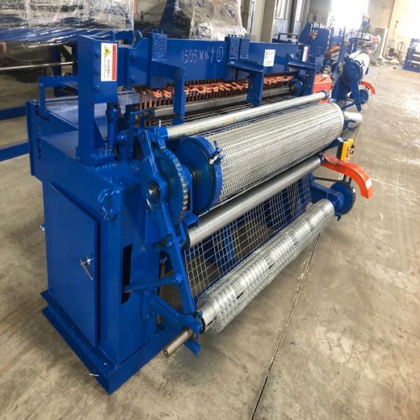 Quality 6ft Width Subcontrol Welded Mesh Making Machine , EDP Chicken Mesh Making Machine for sale