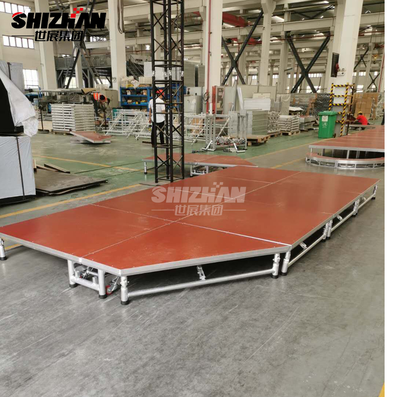 low cost manual linear marriage decoration stage