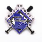 Different Styles Sports Trading Pins , Metal Printing Soft Enamel Epoxy Pin