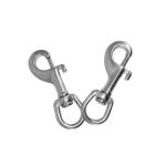 High Visibility Metal Snap Hook For Scuba Diving Corrosion Resistance Durability