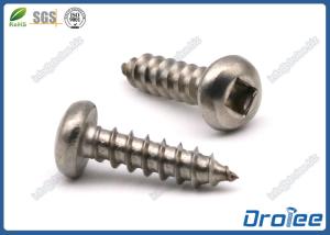 Wholesale 18-8 / 316 Stainless Steel Robertson Square Pan Head Sheet Metal Screws from china suppliers
