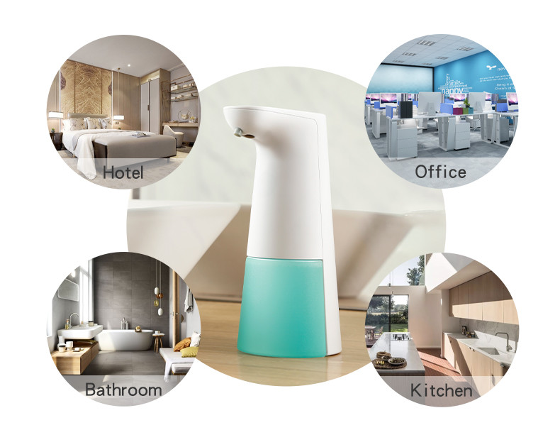 ABS PP Sensor Foam Soap Dispenser 250ML 0.25S For Household