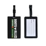 Brightly Colored 2D Flat Logo Design Soft PVC Premium Luggage Tags, PVC Travel