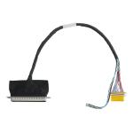 LVDS Cable Assembly D-SUB Male To Molex 51021-0400 And 20453-240T-01 Wire