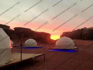 Wholesale Half Sphere Large Geodesic Dome Tent As Hotels or for Camping Event from china suppliers