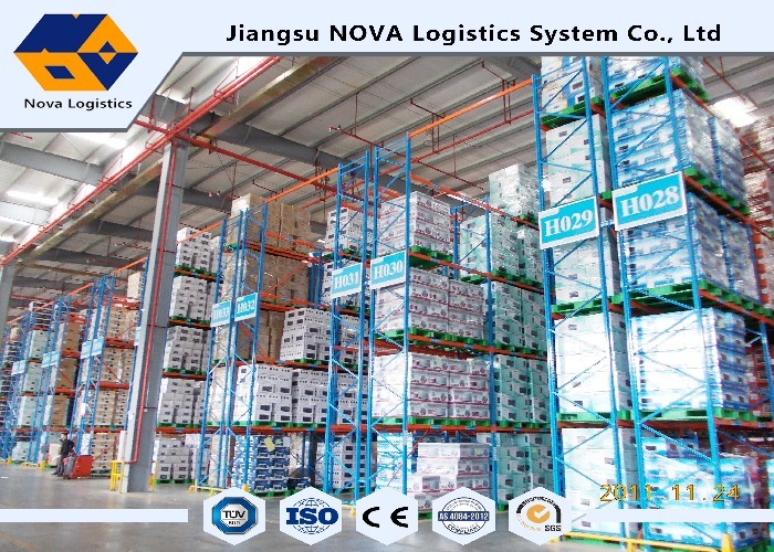 Galvanized Teardrop Pallet Rack Steel Q235