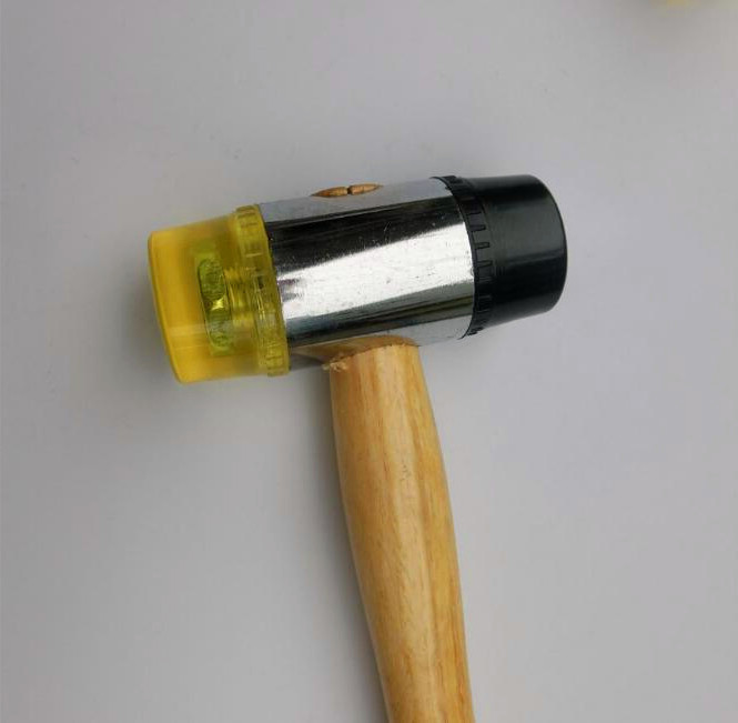 Two-Way Mallet /Hammer with Wooden Handle TWH-1 in hand tools, tools.