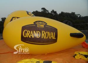 Wholesale Yellow Popular Inflatable Helium Zeppelin Made Of 0.16mm PVC For Promotion from china suppliers