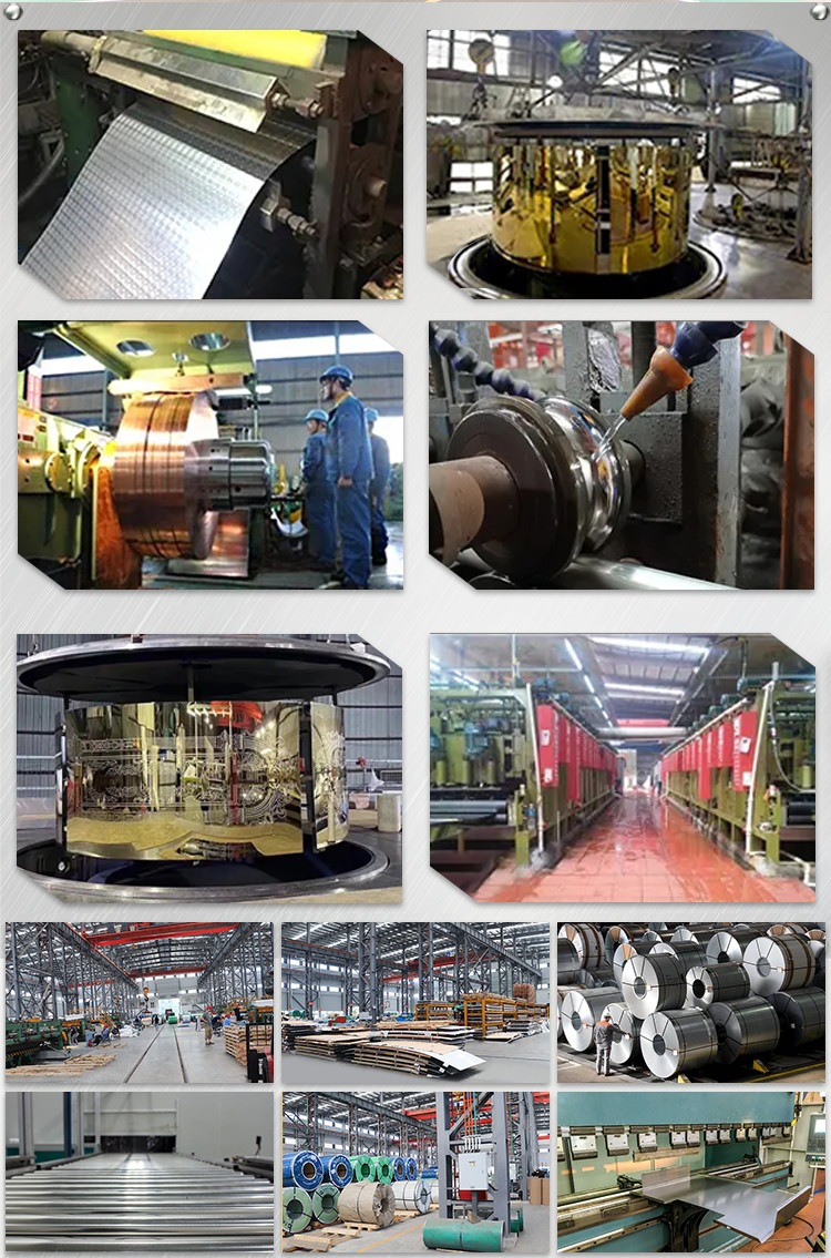 4x10 Decorative Stainless Steel Sheet Length 6000mm For Decorating Hotel Villa