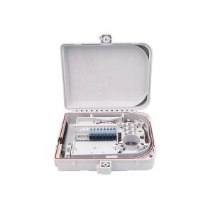 China Outdoor Electrical Power Distribution Box Waterproof 12 Core Fiber Optic Termination Box on sale