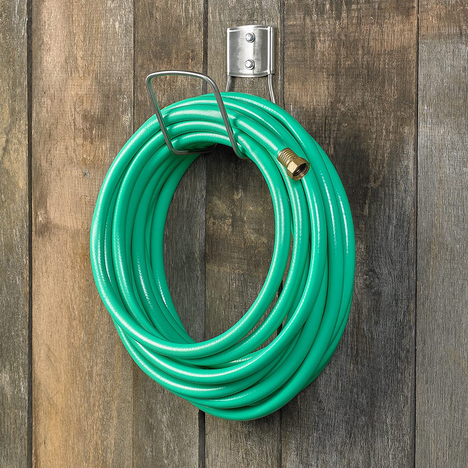 Wall Mount Metal Garden Hose Hook Yellow Extension Cords Support Occasion Selection