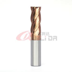Wholesale 18mm 3/4&quot; Imperial Carbide End Mills 30 Degree 4f Square Nose End Mill HRC55 from china suppliers