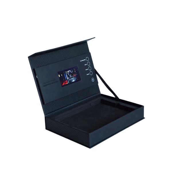 4.3 inch LCD Screen Video Gift Box for gift packaging 512MB Memory ODM