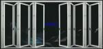 European Style double glazed Aluminum Folding Doors For Building Contractors