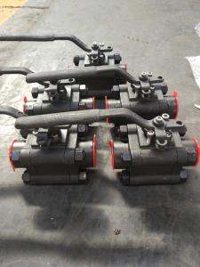 Wholesale 3-Piece Full Bore Forged Steel A105 Ball valve Class 800 1&quot; from china suppliers