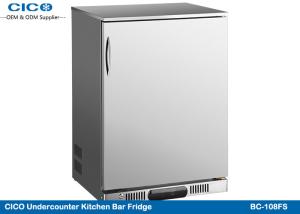 Wholesale White Outdoor Beer Cooler Refrigerator , Under Counter Drinks Cooler 6 Pixel Lock from china suppliers