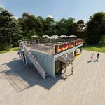 BOX SPACE Wholesale Price Shipping Container 40ft House Innovations Good Price