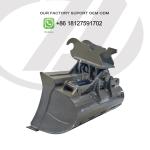 8t 10t Digging Tilt Ditching Bucket Tilting Rock Bucket For Any Excavator Spare