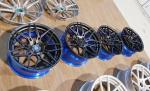 Blue Brush 2pc 3Pc forged wheel 18 inch Alloy Cars 19 step lip 5X108 5x112 Car