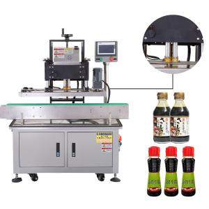 Wholesale Perfume Bottle Capping Machine Glass Juice Bottle Filling And Capping Plastic Water Bottle Resealer Capper from china suppliers