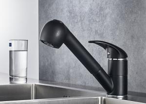 Wholesale Pull Out Spout Bathroom Sink Mixer , Modern Faucets For Bathroom Sinks from china suppliers
