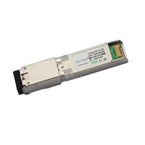 Wholesale 1490nm 1550nm 10G SFP Module 80Km 3.3V SFP BIDI Transceiver from china suppliers