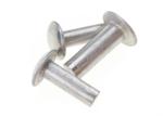 M2 - M12 Carbon Steel Round Head Solid Rivets for Heavy Load DIN660