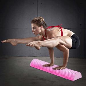 China vHigh Density Half Foam Roller , Body Massage Roller Fitness Equipment Balance Pad on sale