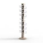 Wood Card Display Units Wholesale Greeting Card Stand Revolving For Sale